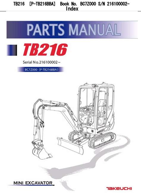 takeuchi excavator tb216|takeuchi tb216 parts diagram.